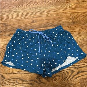 Joyspun Women's Pajama  Shorts, turquoise, blue, green color.  Size M (8-10)